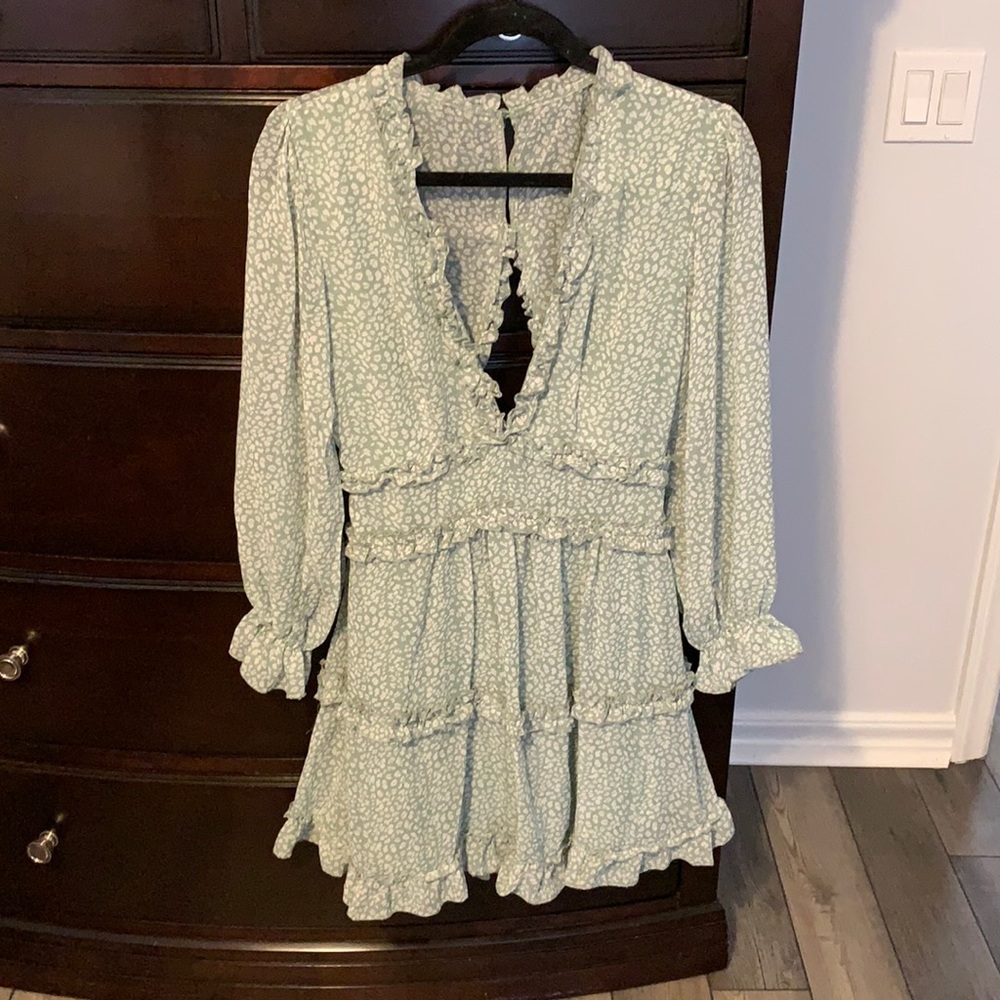 Green dress